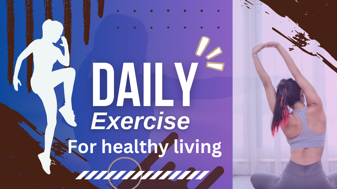 Importance of exercise for healthy living